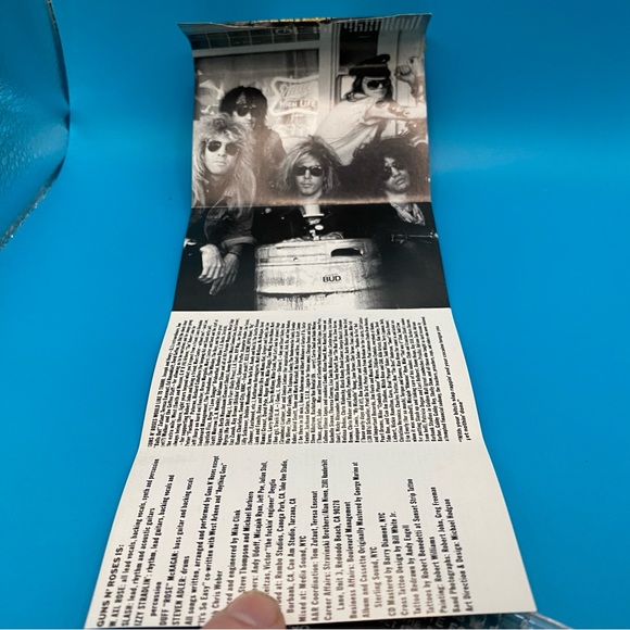 Guns N Roses Cassette Appetite For Destruction 1987 Welcome To The Jungle - Picture 3 of 4